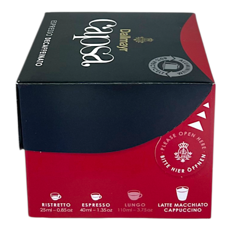 Кава в капсулах Dallmayr Espresso без кофеїну 10 шт, 56 г