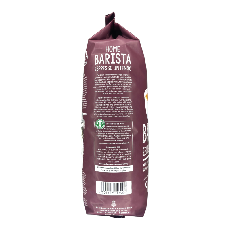 Кава в зернах Dallmayr Home Barista Espresso Intenso 1000 г