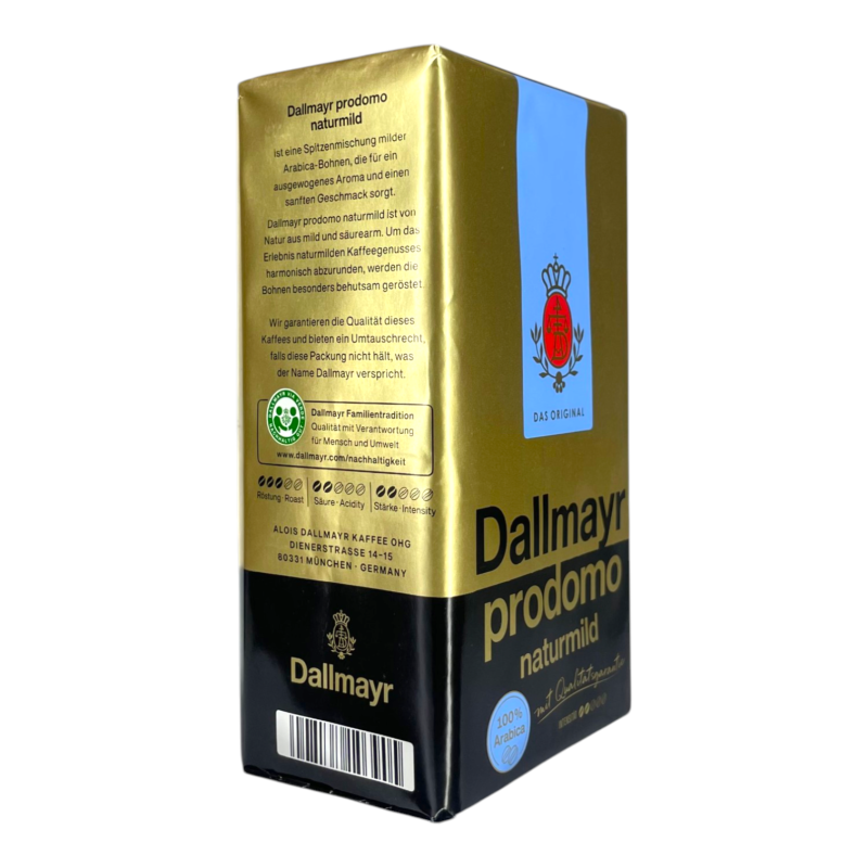 Кава мелена Dallmayr Prodomo Naturmild 500 г
