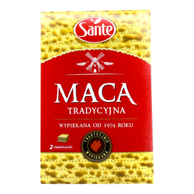 Маца Sante традиційна пшенична 180 г