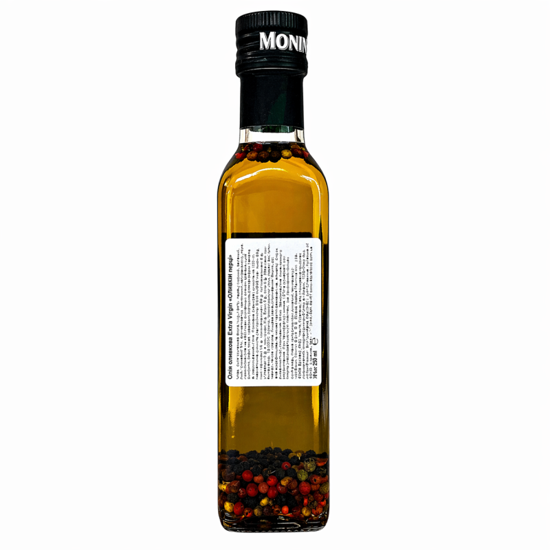 Олія оливкова Monini Extra Virgin чотири перці 250 мл