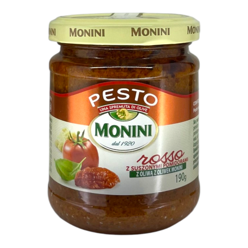 Соус песто Monini Rosso з томатами 190 г