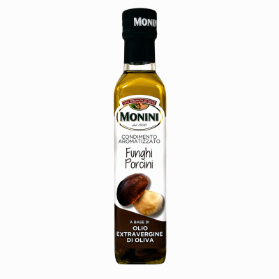 Олія оливкова Monini Extra Virgin з білими грибами 250 мл Олія оливкова Monini Extra Virgin з білими грибами 250 мл